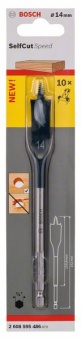 Перовое сверло Self Cut Speed, с шестигранным хвостовиком 14 x 152 mm 2608595486